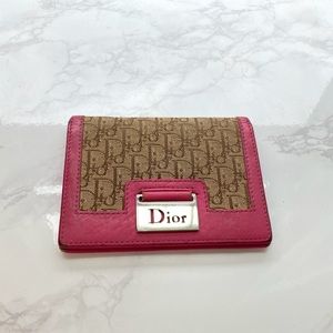 Dior Pink Trotter Wallet Authentic